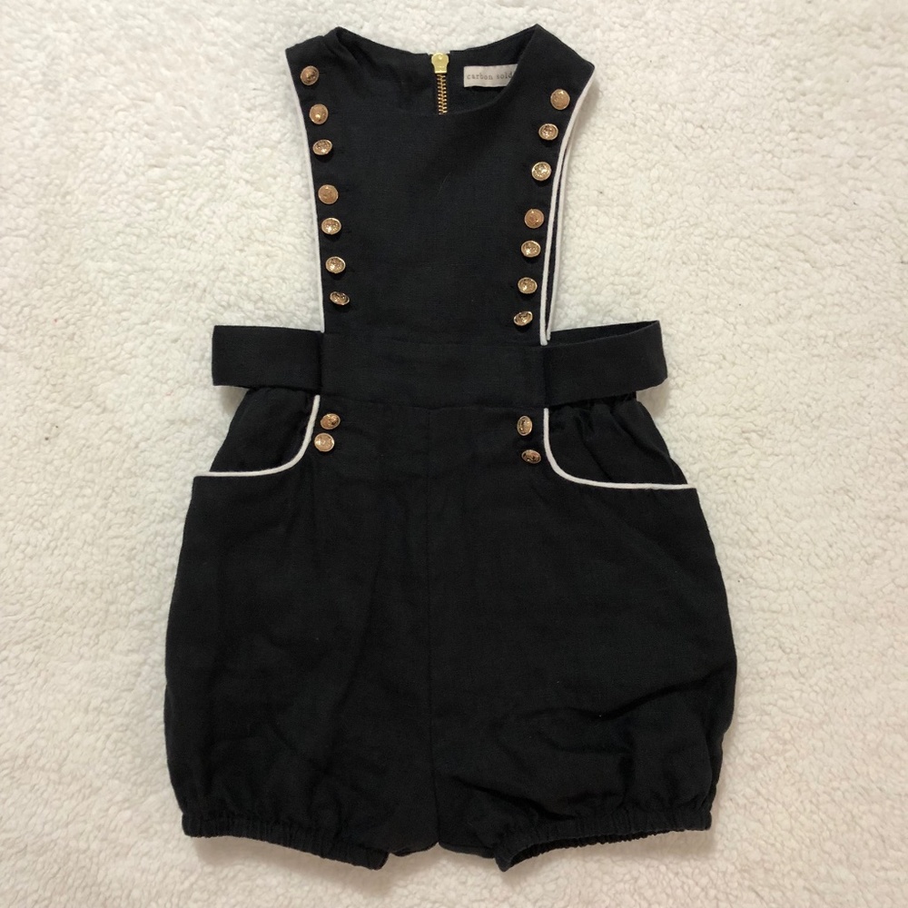 Carbon Soldier Romper size 3 toddler EUC